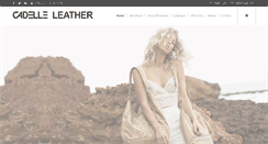 Desktop Screenshot of cadelleleather.com.au